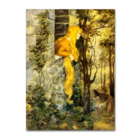 Vintage Apple Collection 'CA Fairy 16' Canvas Art,35x47